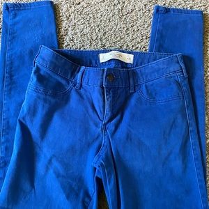 Abercrombie and Fitch blue jegging